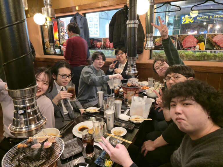 慰安会の集合写真